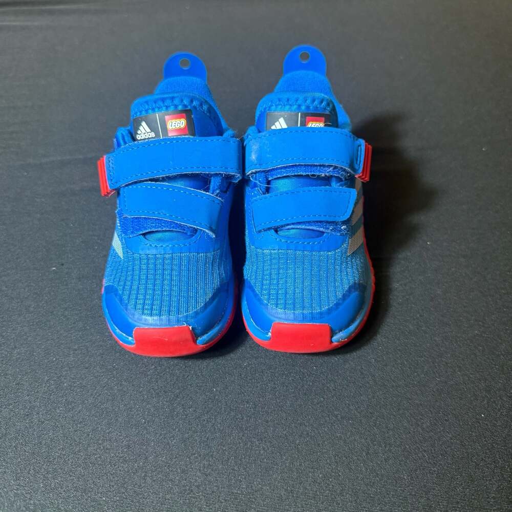 Adidas x LEGO Sport Toddler Shoes Size 6K Blue Red FZ5431